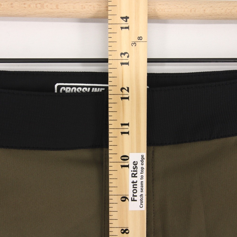 Fasthouse Crossline 2 Shorts Mens 36 Olive Green Mountain Bike MTB Cycling - Picture 4 of 8